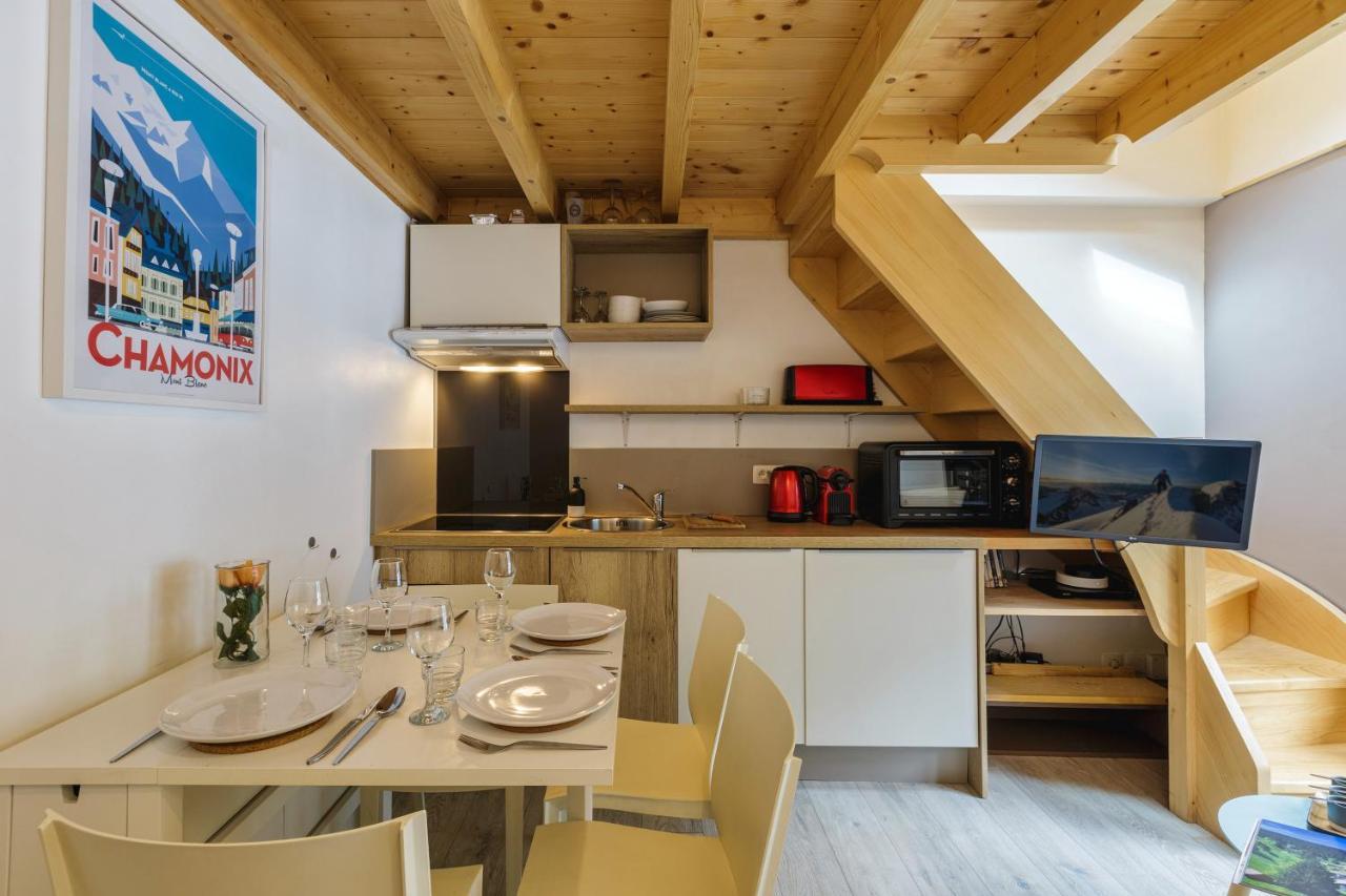 Central Duplex Apartment - Blanc Neige - Happy Rentals Chamonix Bagian luar foto