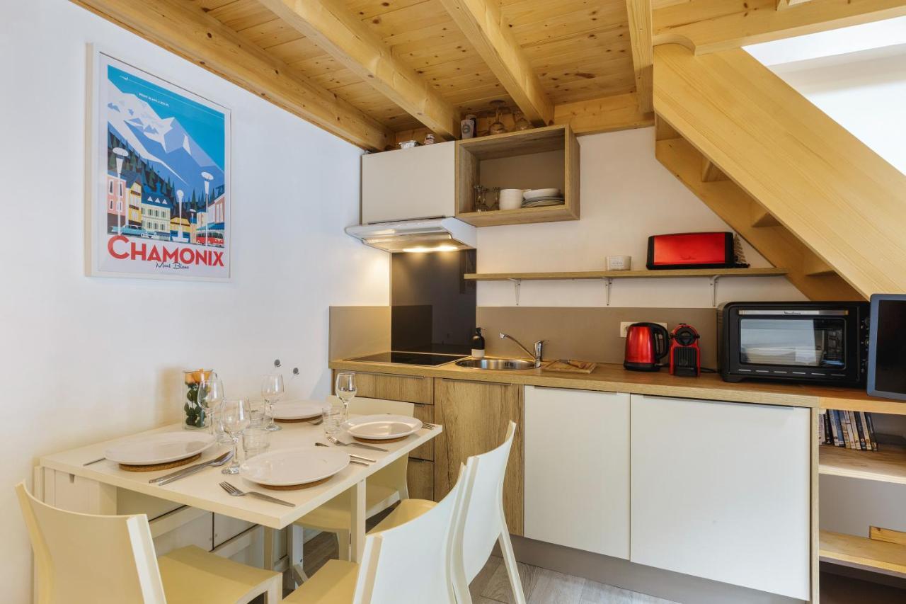 Central Duplex Apartment - Blanc Neige - Happy Rentals Chamonix Bagian luar foto